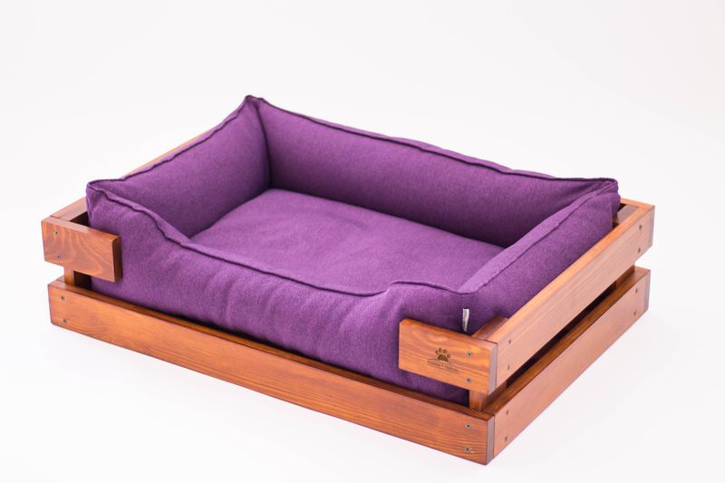 Лежак Loft Teak+Bali Violet